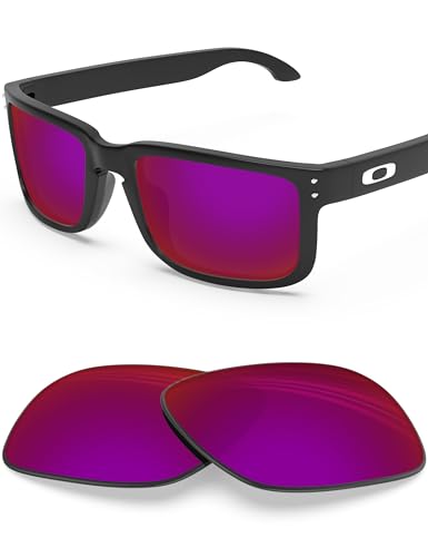 BlazerBuck Polycarbonat Polarisierte Ersatzgläser für Oakley Holbrook OO9102 - Gebrannter Sternenhimmel AR Beschichtet von BlazerBuck