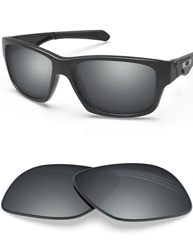 BlazerBuck Polycarbonat Polarisierte Ersatzgläser für Oakley Jupiter Squared OO9135 - Silberchrom AR Beschichtet von BlazerBuck