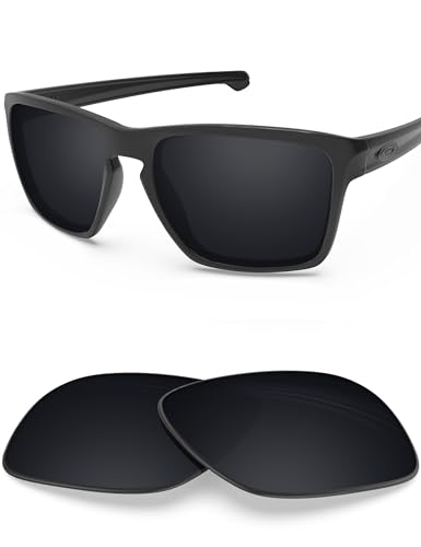 BlazerBuck Polycarbonat Polarisierte Ersatzgläser für Oakley Sliver XL OO9341 - Schwarz AR Beschichtet BlazerBuck Polycarbonat Polarisierte Ersatzgläser für Oakley Sliver XL OO9341 - Schwarz AR Beschichtet von BlazerBuck