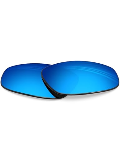 BlazerBuck Polycarbonat Polarisierte Ersatzgläser für Oakley Straight Jacket 2007 - Eisblau AR Beschichtet von BlazerBuck