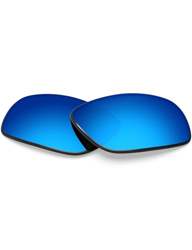 BlazerBuck Polycarbonat Polarisierte Ersatzgläser für Oakley Turbine OO9263 - Eisblau AR Beschichtet von BlazerBuck