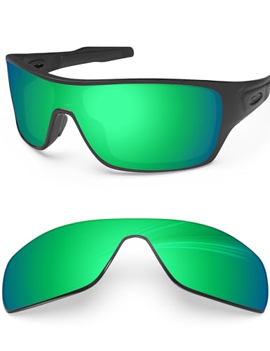 BlazerBuck Polycarbonat Polarisierte Ersatzgläser für Oakley Turbine Rotor OO9307 - Smaragdgrün AR Beschichtet BlazerBuck Polycarbonat Polarisierte Ersatzgläser für Oakley Turbine Rotor OO9307 - Smaragdgrün AR Beschichtet von BlazerBuck
