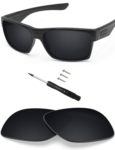BlazerBuck Polycarbonat Polarisierte Ersatzgläser für Oakley TwoFace OO9189 - Schwarz AR Beschichtet BlazerBuck Polycarbonat Polarisierte Ersatzgläser für Oakley TwoFace OO9189 - Schwarz AR Beschichtet von BlazerBuck