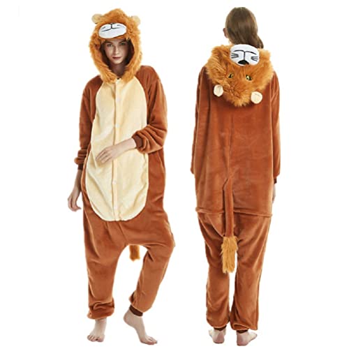 Blbcyny Pyjamas Onesies Cosplay Erwachsene Unisex Tiere Halloween Kostüm von Blbcyny
