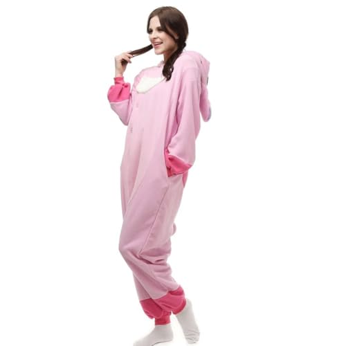 Blbcyny Pyjamas Onesies Cosplay Erwachsene Unisex Tiere Halloween Kostüm von Blbcyny