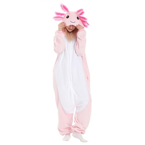 Blbcyny Pyjamas Onesies Cosplay Erwachsene Unisex Tiere Halloween Kostüm von Blbcyny