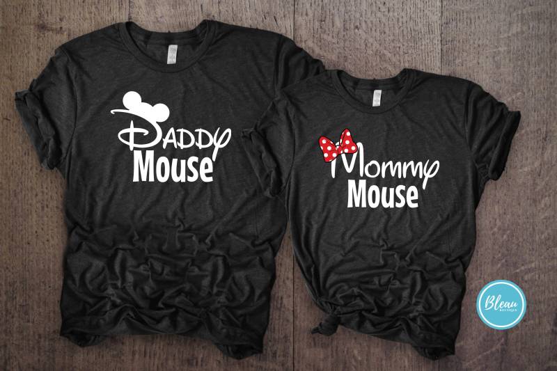 Mama Maus Und Papa Maus, Paare Passende Shirts, Shirt, Schwangerschaft Ankündigung Shirt von BleauLuna
