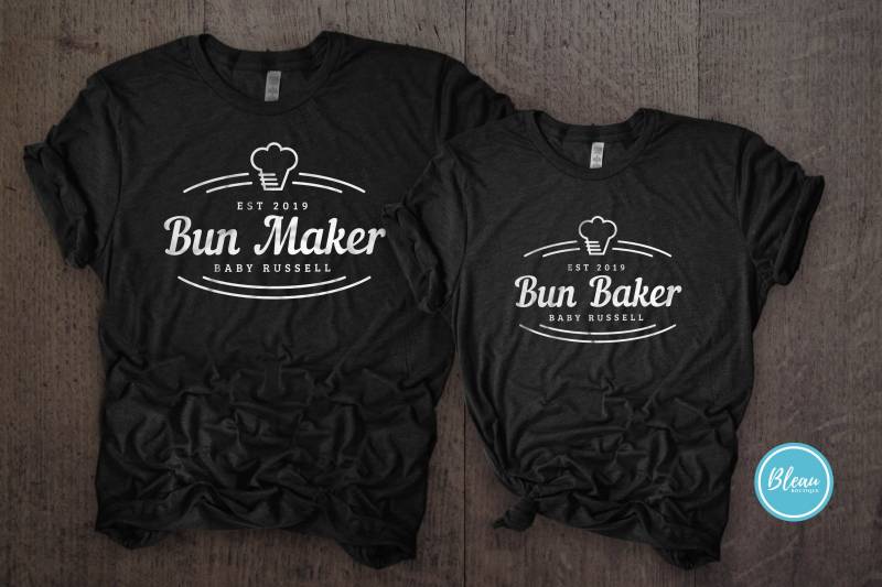 Schwangerschaft Ankündigung, Mama Shirt, Neue Papa Brötchen Im Ofen, Geschlecht Offenbaren, Ankündigung Mutterschaft Mutter von BleauLuna