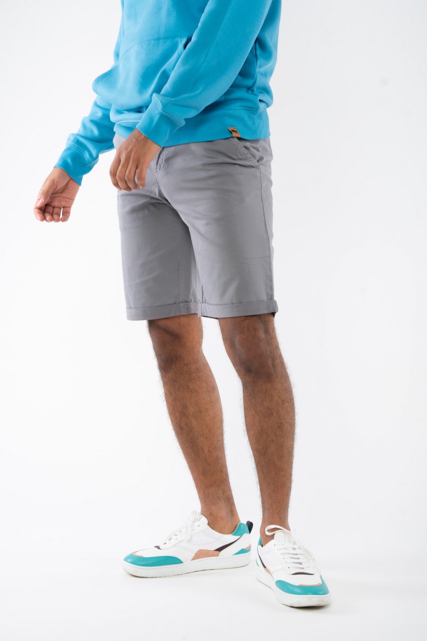 Micro-Chino Shorts aus Bio Baumwolle, Baumwolle von Bleed