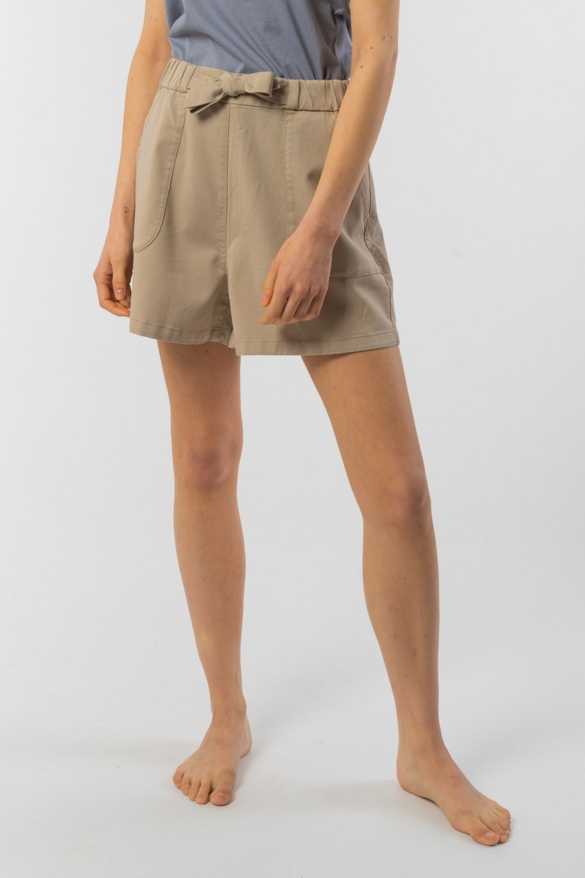 Shorts Lyocell aus TENCEL™ & Bio Baumwolle, Holzfaser von Bleed