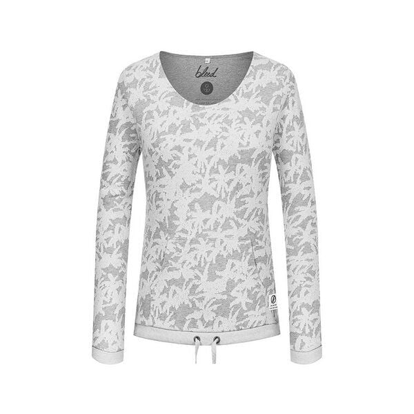 bleed Plant-Based Longsleeve Damen Grau von Bleed