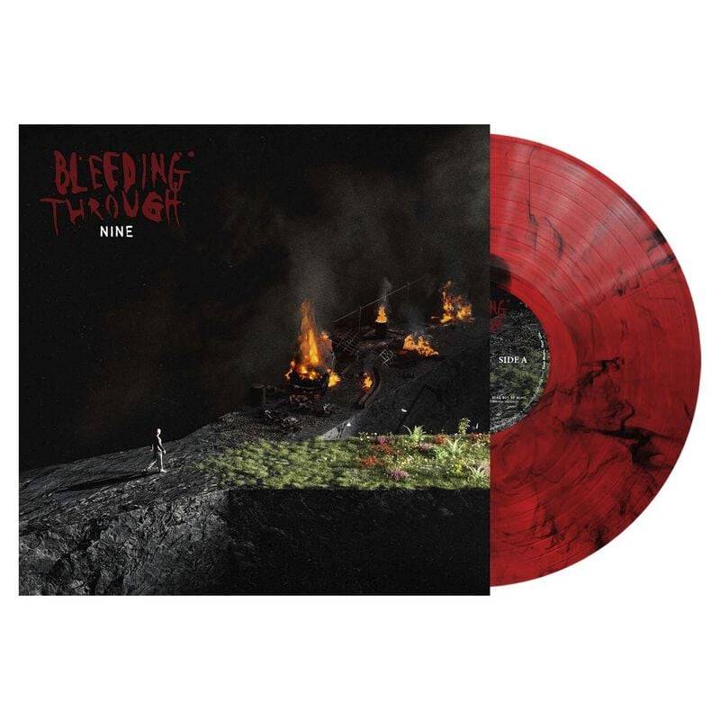 Bleeding Through NINE LP multicolor von Bleeding Through