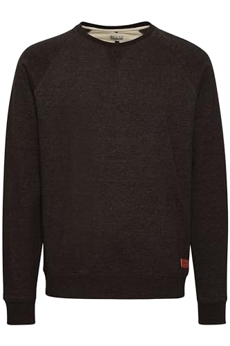 Blend BHAlex Herren Sweatshirt Pullover Pulli mit Rundhalsausschnitt, Größe:L, Farbe:Black (70155) von b BLEND