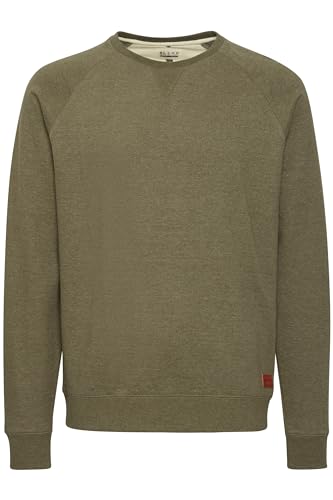 Blend BHAlex Herren Sweatshirt Pullover Pulli mit Rundhalsausschnitt, Größe:L, Farbe:Ivy Green (77026) von b BLEND