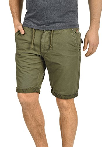 Blend Claudio Herren Chino Shorts Bermuda Kurze Hose Mit Kordel Aus 100% Baumwolle Regular Fit, Größe:XL, Farbe:Jungle Green (77196) von b BLEND