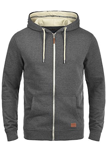 Blend Hulker 20704468ME Zip-Hood, Größe:L, Farbe:Charcoal (70818) von b BLEND