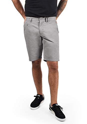 Blend Sasuke Herren Chino Shorts Kurze Hose, Größe:L, Farbe:Aluminium (70107) von b BLEND