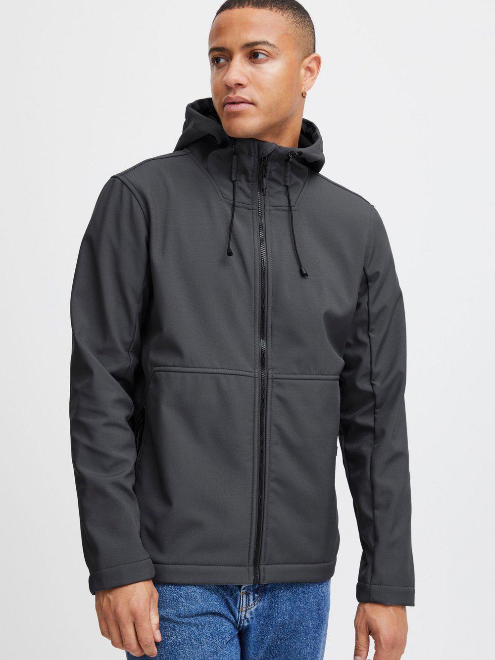 BLEND Softshelljacke Herren, grau von Blend