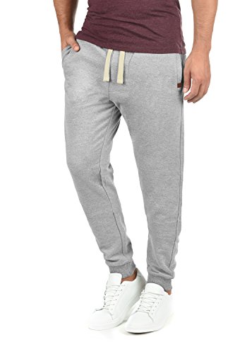 Blend BHTilo Herren Sweatpants Jogginghose Sporthose mit Fleece-Innenseite und Kordel Regular Fit, Größe:3XL, Farbe:Zink Mix (70815) von b BLEND