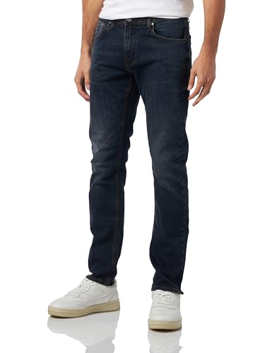 Blend 20700053 Herren Jeans Hose Denim 5-Pocket mit Stretch Twister Fit Slim/Regular Fit, Größe:W29/30, Farbe:Denim Blue Black (200298) von Blend