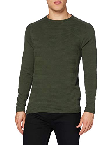 Blend 20711160 Pullover Herren, Grün, XL von Blend