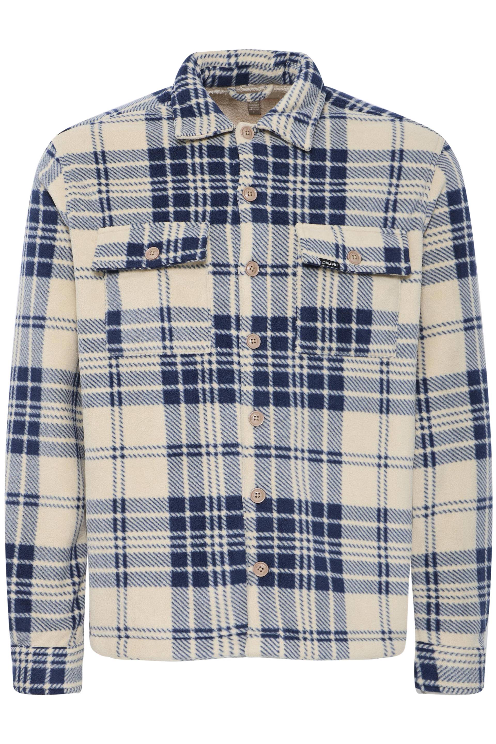 Blend - BHBAKI Shirt dress blues - Gr. - M von Blend