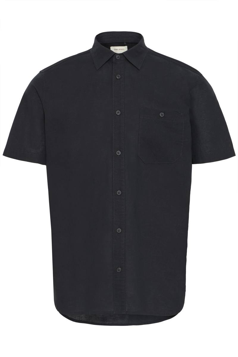 Blend - BHBAY linen SS shirt PP NOOS black - Gr. - XL von Blend