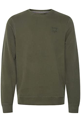 Blend BHAvebury Herren Sweatshirt Pullover Pulli mit Rundhalsausschnitt und Känguru Tasche O-Neck, Größe:M, Farbe:Deep Depths (190413) von b BLEND