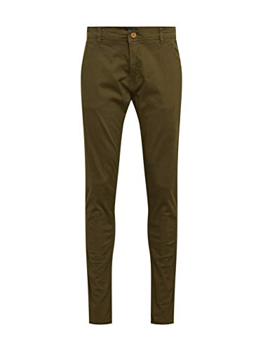 BLEND BHNATAN Herren Chino Stoffhose mit Stretch, Größe:W30/30, Farbe:Olive Night Green (77233) von Blend