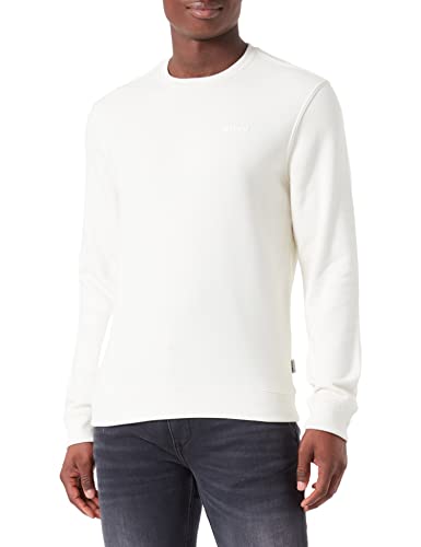 Blend BHDownton Crew Neck Sweatshirt Crew Neck Sweatshirt Herren Sweatshirt Pullover Pulli mit Rundhalsausschnitt, Größe:XL, Farbe:Egret (110103) von Blend