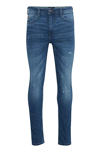 Blend BHEcho fit Multiflex fit Multiflex - NOOS Herren Jeans Hose Denim Skinny Fit, Größe:W32/30, Farbe:Denim Middle Blue (200291) von Blend