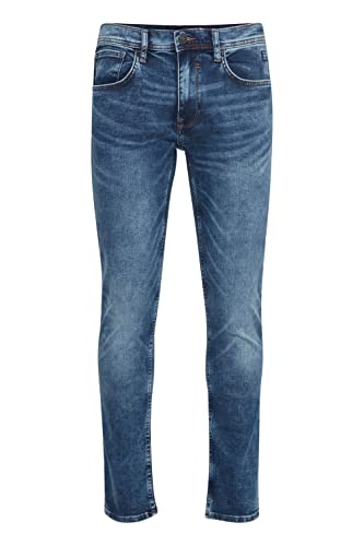 Blend 20708715 Herren Jeans Hose Denim Pant Multiflex mit Stretch 5-Pocket Jet Fit Flim Fit, Größe:38/32, Farbe:Denim Middle Blue (76201) von b BLEND