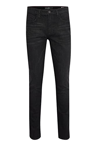 Blend BHJet fit NOOS fit - NOOS Herren Jeans Hose Denim Slim Fit, Größe:W38/30, Farbe:Denim Black (200297) von Blend