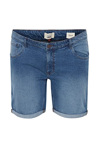 Blend BHJoel BT - 20716245 ME Herren Jeansshorts Shorts Kurze Hose, Größe:5XL, Farbe:Light Blue Denim (76200) von b BLEND