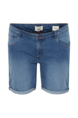 Blend BHJoel BT - 20716245 ME Herren Jeansshorts Shorts Kurze Hose, Größe:6XL, Farbe:Light Blue Denim (76200) von b BLEND