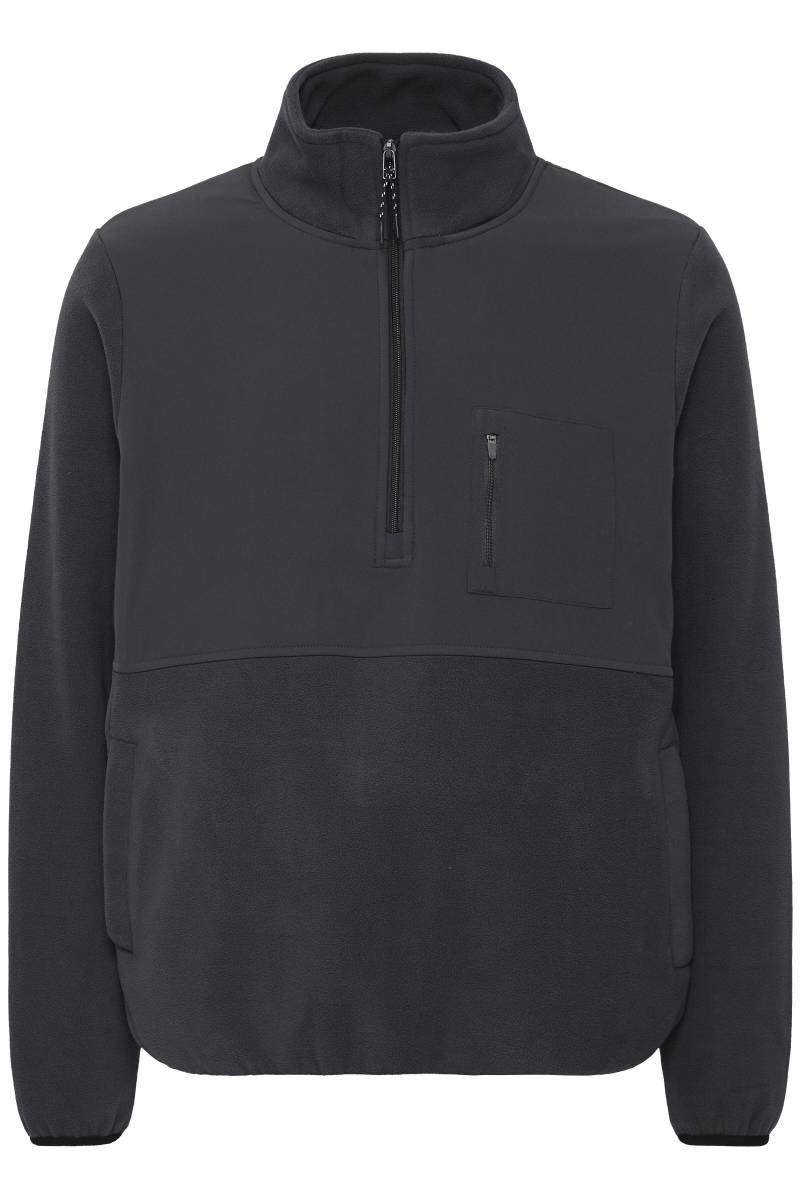 Blend - BHMARIO Sweatshirt halfzipp black - Gr. - M von Blend