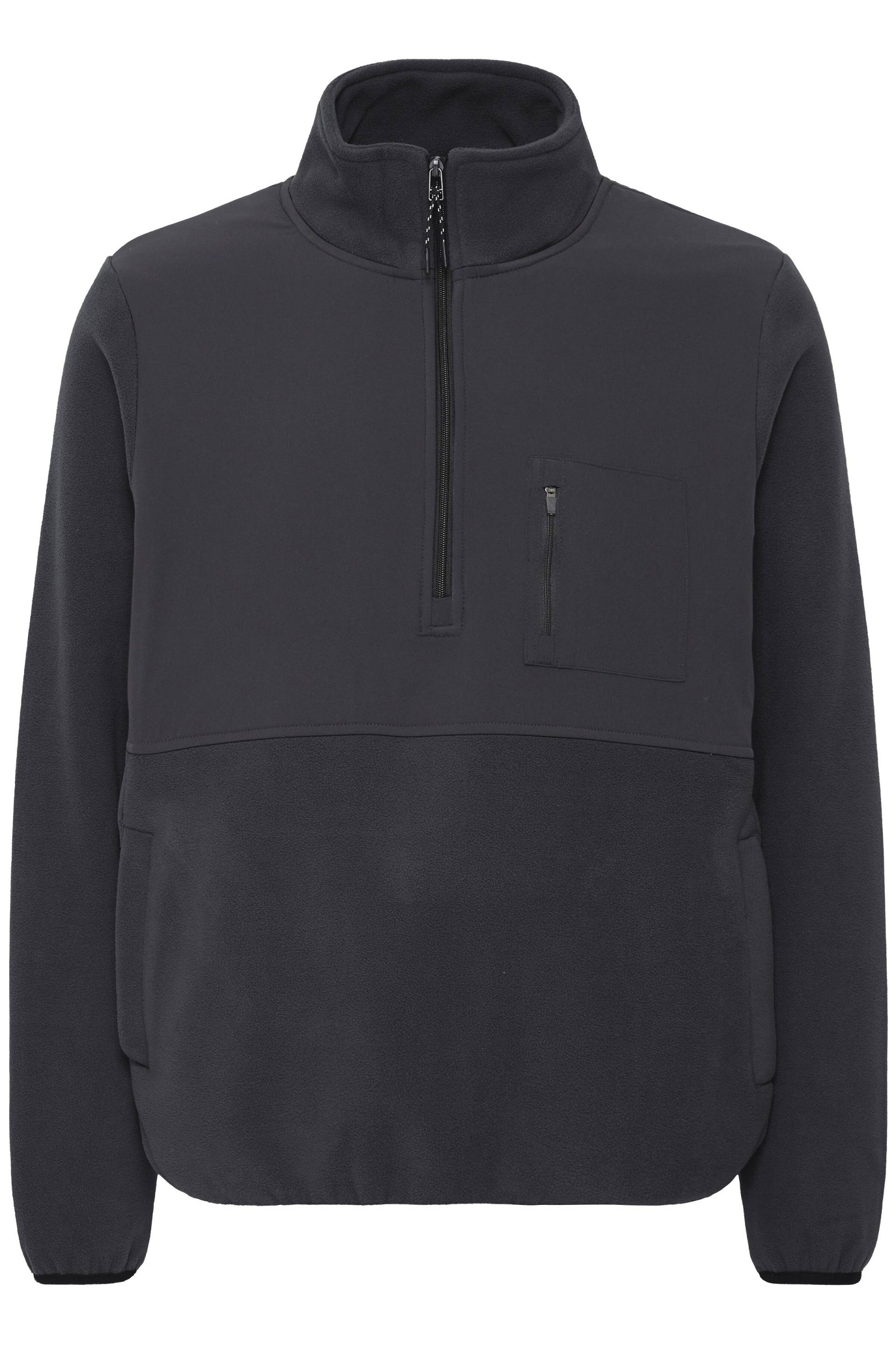 Blend - BHMARIO Sweatshirt halfzipp black - Gr. - XL von Blend