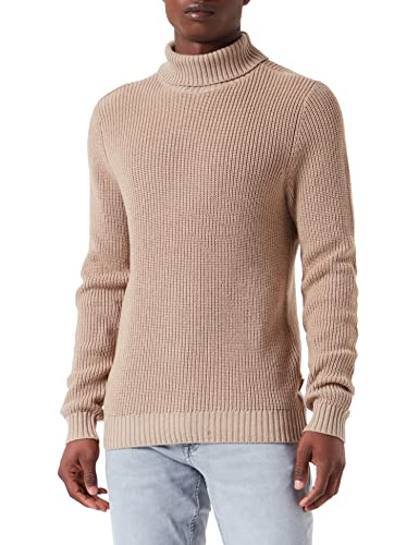 Blend BHPullover RN - 20714904 Herren Rollkragenpullover Pullover, Größe:M, Farbe:Silver Mink (171312) von Blend