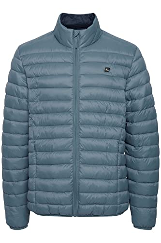 Blend BHRomsey Herren Steppjacke Übergangsjacke Herrenjacke Jacke gefüttert mit Stehkragen, Größe:M, Farbe:Bluestone (184217) von b BLEND