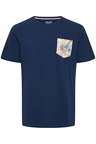 Blend BHTee - 20715304 Herren T-Shirt, Größe:M, Farbe:Dress Blues (194024) von b BLEND