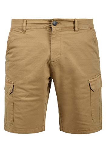 Blend Barni Herren Cargo Shorts Bermuda Kurze Hose, Größe:L, Farbe:Sand Brown (75107) von b BLEND