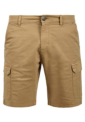 Blend Barni Herren Cargo Shorts Bermuda Kurze Hose, Größe:S, Farbe:Sand Brown (75107) von b BLEND