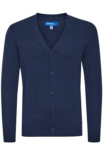 BLEND BHCaden Herren Strickjacke Cardigan Feinstrick, Größe:L, Farbe:Dark Navy (194013) von b BLEND