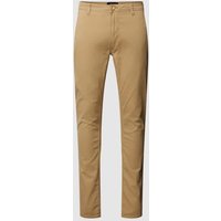 Blend Chino mit französischen Eingrifftaschen Modell 'NATAN' in Beige, Größe 28/32 von Blend