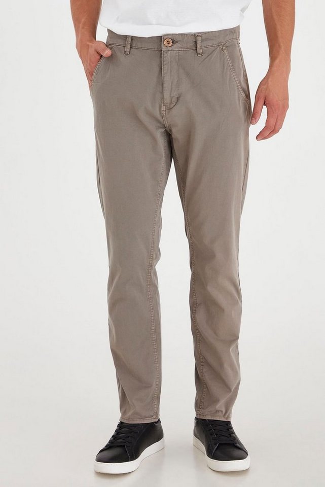 Blend Chinohose Casual Chino Stoffhose aus Baumwolle (1-tlg) 4035 in Grau von Blend