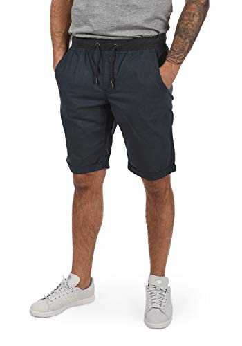 Blend Claude Herren Herren Chino Shorts Bermuda Kurze Hose Mit Kordel Aus 100% Baumwolle Regular Fit, Größe:XXL, Farbe:India Ink (70151) von b BLEND