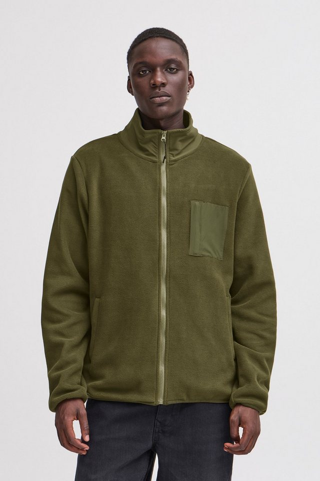 Blend Fellimitatjacke BLEND BHBROOKS Sweatshirt zipp thru von Blend