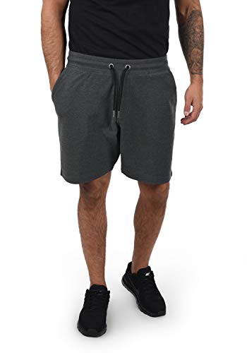 Blend Folko Herren Sweatshorts Kurze Hose Jogginghose, Größe:L, Farbe:Charcoal (70818) von b BLEND