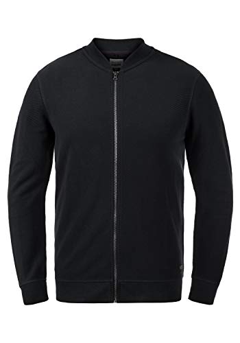 Blend Frank Herren Sweatjacke Cardigan Jacke, Größe:XXL, Farbe:Black (70155) von b BLEND