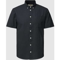 Blend Freizeithemd mit Knopfleiste in Black, Größe XL von Blend